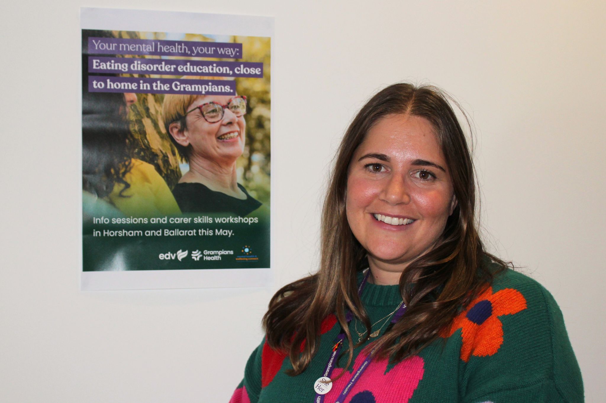 Grampians Health and Eating Disorders Victoria to conduct support sessions in Horsham and Ballarat